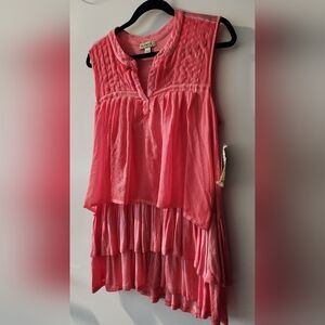 One World Ruffle Long Top